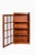 Mission Leaded Glass Bookcase With Lock & Key - Micheal Cherry For Sale - Image 9 of 18
