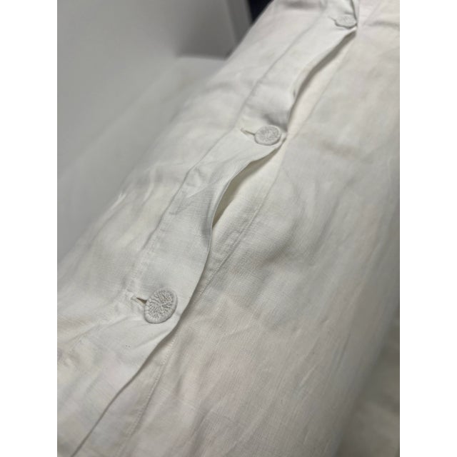 Antique European Breakfast Pillow For Sale - Image 4 of 4