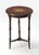 Spritely Home Accent Furniture Isla 16 in. W Round Wood 3 Leg Side Table, Cherry For Sale - Image 4 of 4