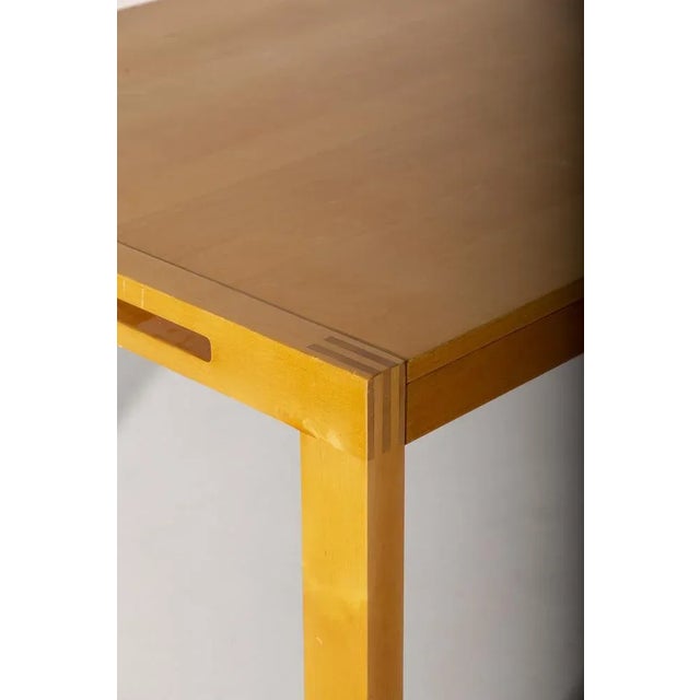 Italian Wooden Dining Table, 1970s For Sale - Image 3 of 10