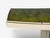 Pair Maison Jansen Painted and Eglomise Emerald Green Glass Top Console Tables For Sale - Image 4 of 14