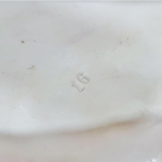 Antique German Hand Painted Volkstedt Porcelain Grouping Man & Woman For Sale - Image 13 of 13