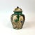 17th Century Chinese Tricolored Ginger Jar With Palm Trees For Sale - Image 10 of 10