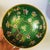 Traditional Vintage Cloisonné Enamel Eggshell Bowl – Emerald Green Ground With Gilt Floral Motif For Sale - Image 3 of 9