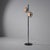 Italian Chromed Steel Floor Lamp with Opaline Glass Shades, 1970s For Sale - Image 9 of 11