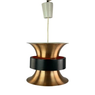 Space Age Metal Ceiling Lamp, 1960s For Sale