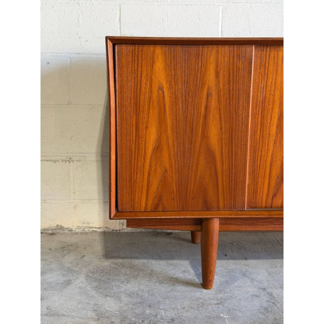 Teak Sideboard Credenza in Style of Arne Vodder Denmark Mid-Century Modern 1960s For Sale - Image 10 of 13