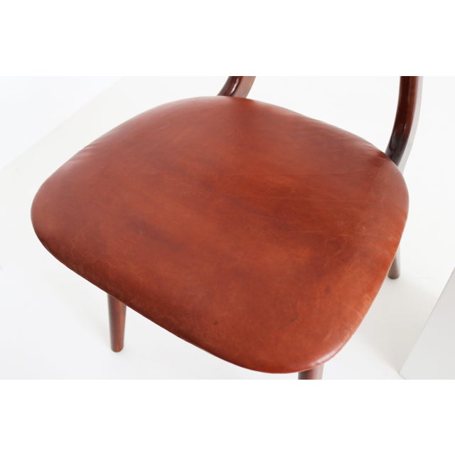 Mid-Century Modern Vintage Dutch Teak Dining Chairs by Louis Van Teeffelen for Awa, 1960, Set of 4 For Sale - Image 3 of 14