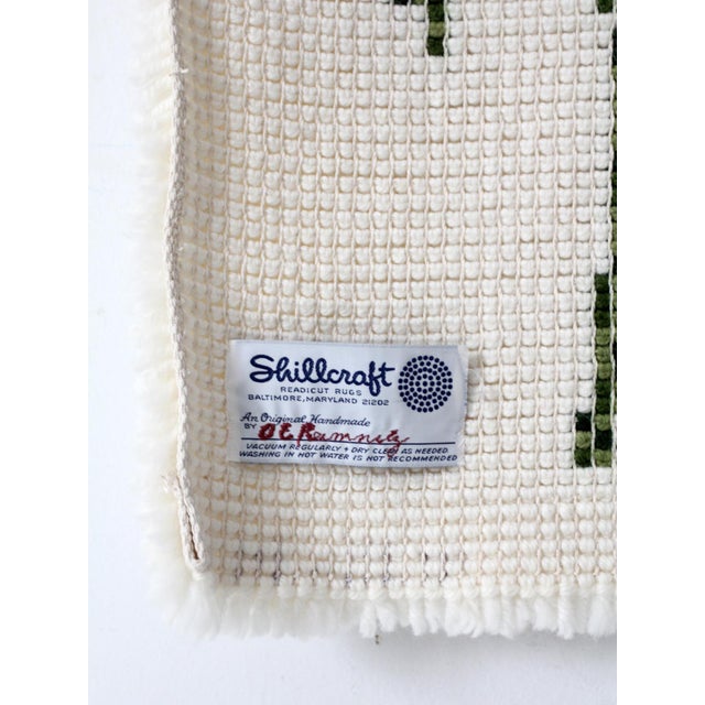 Vintage Shillcraft Latch Hook Rose Wall Hanging For Sale - Image 14 of 14