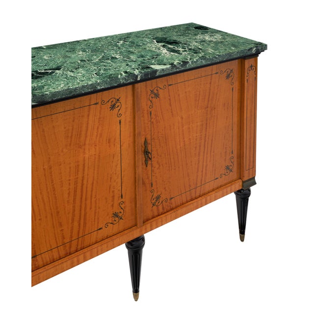 Neoclassical Modernist French Buffet For Sale - Image 4 of 9