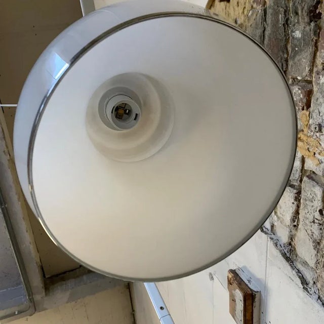 1970s White Opaline Pendant Light, Italy, 1970s For Sale - Image 5 of 7