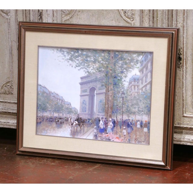Bring a soft Parisian atmosphere to a living room, study, bedroom, or hallway with this vintage limited edition print...