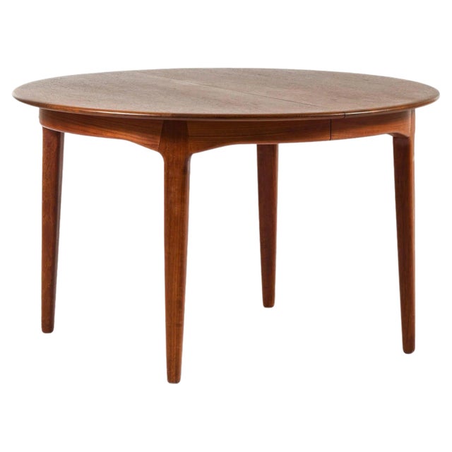 Large Dining Table in Teak by Henning Kjærnulf, 1958 For Sale