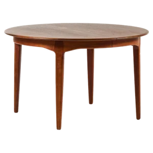 Large Dining Table in Teak by Henning Kjærnulf, 1958