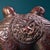 Brown Late 19th Century Gilt Copper Camel Figurine With Beast Mask, 1920g, High Relief For Sale - Image 8 of 9
