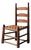 Low Chair in Wood, USA, 1900s For Sale