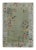 Green Rug & Kilim Chinese Style Art Deco Runner in Green with Blue Border & Floral Patterns - 3'x10' For Sale - Image 8 of 8