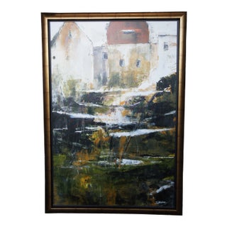 Calais by Paul Vernes Giclee Canvas Print 1/500 Abstract Landscape France 80" For Sale