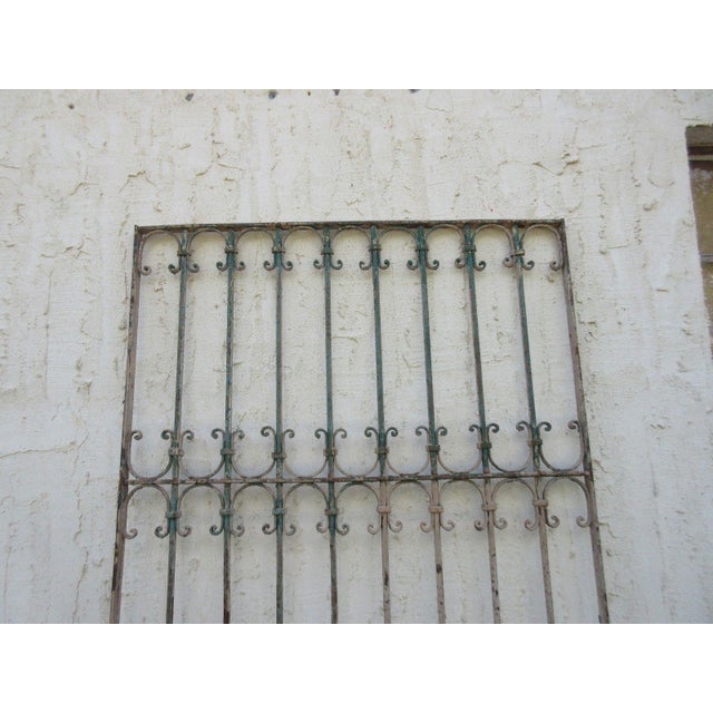 Victorian Antique Victorian Iron Gate For Sale - Image 3 of 7