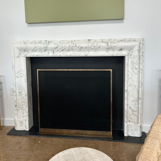 Aged Gold Jackson Fireplace Screen For Sale - Image 4 of 6