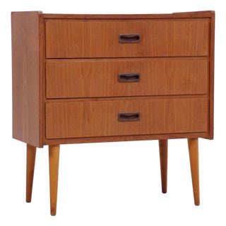 Mid-Century Teak Chest of Drawers, 1960s For Sale