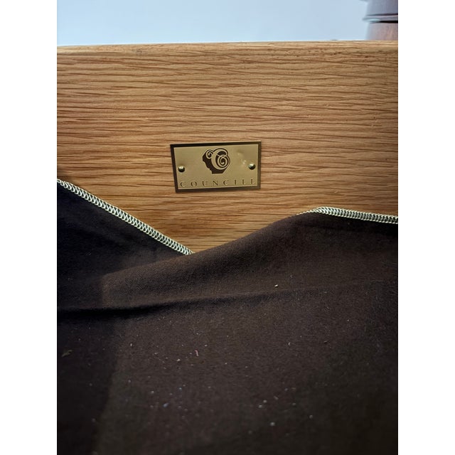 Councill Furniture 1980s Councill Mahogany Sideboard Table For Sale - Image 4 of 9