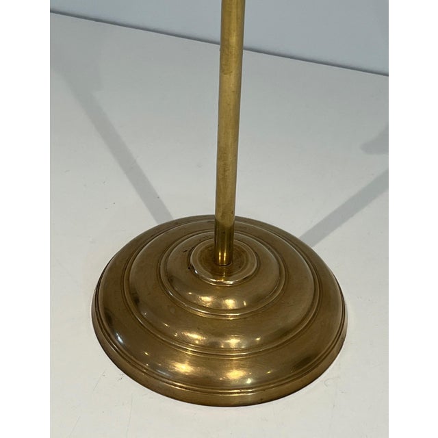 1970s Neoclassical Style Brass Fireplace Tools For Sale - Image 10 of 12