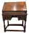 Early American Pennsylvania Walnut Slant Front Desk on Stand C 1720-1750 For Sale