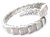 Metal Bulgari Serpenti Viper White Gold Diamond Bangle Bracelet For Sale - Image 7 of 14