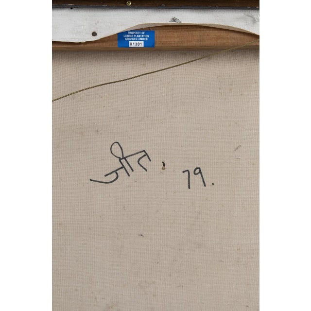 Jeet Chhabda, Egyptian Figures, Collage on Canvas For Sale - Image 6 of 8