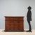 Baroque walnut canterano dating back to the early 18th century, featuring a front with four bipartite drawers. The first...
