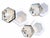 1960s Wall Lights by Bega Gantenbrink, 1960s, Set of 4 For Sale - Image 5 of 8