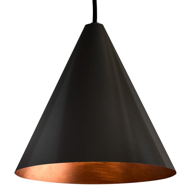 Hans-Agne Jakobsson Hans-Agne Jakobsson 'Tratten' Pendant in Bronze For Sale - Image 4 of 9