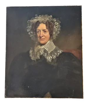 19c Portrait of an Elderly Lady in the Style of Jacob Eichholtz