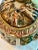 Metal Capodimonte Oval Centerpiece Serving Ware With Fitted Lid Signed For Sale - Image 7 of 12