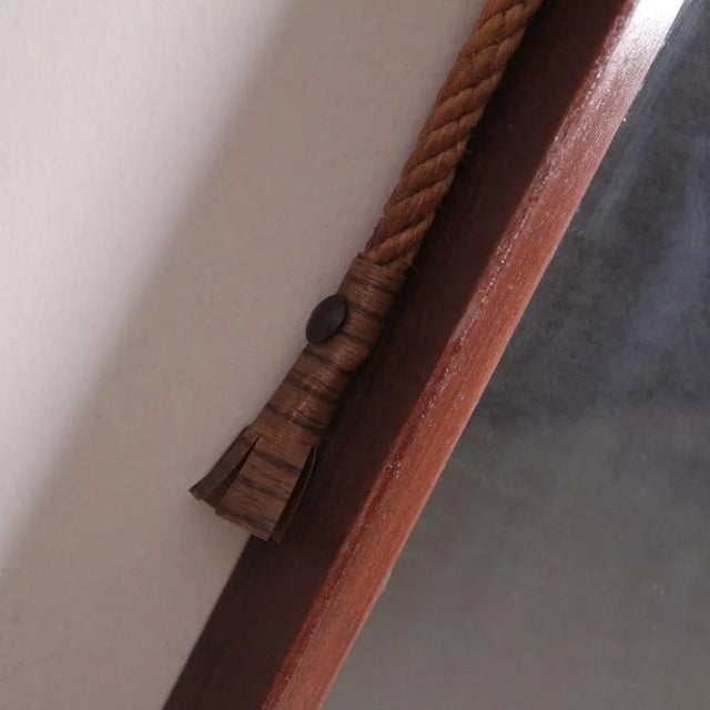 Mirrors with Octagonal Wooden Frame, Set of 2, in Very Good conditions. Designed 1960 to 1969