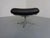 Black Leather Ottoman, Germany, 1960s For Sale - Image 10 of 10