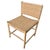 Introducing the minimalist chair with premium quality natural leather and a teak wood frame. The leather is tightly...