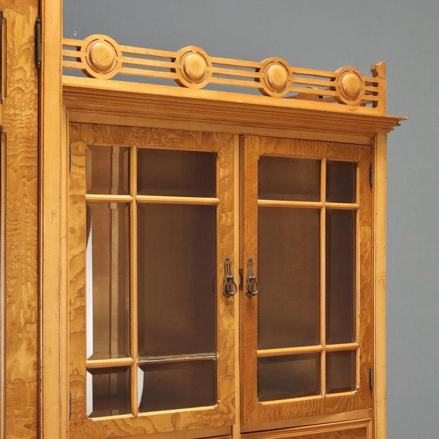 Liberty Wardrobe in Ash and Maple by Ernesto Basile For Sale - Image 4 of 13