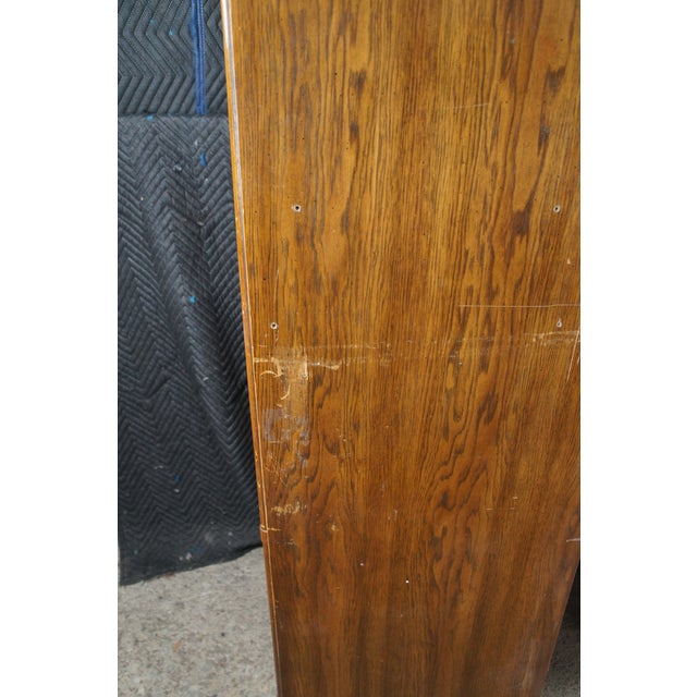 Late 20th Century 2 Drexel Heritage Accolade II Walnut Campaign Chifferobe For Sale - Image 10 of 15