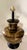 Ralph Lauren 1970's Oversized Gold Brass and Black Wood Lamp With Black Shade in the Style of Ralph Lauren For Sale - Image 4 of 13