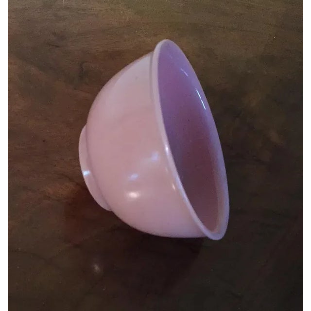 19th Century Chinese Pink Peking Glass Bowl For Sale - Image 10 of 11