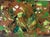 Pair of Acrylic Paintings on Canvas 7" by 5" Titled Le Printemps" Spring by Yjr For Sale In New York - Image 6 of 6