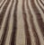 Vintage Turkish Kilim Rug in Ivory and Deep Brown Striped Design For Sale In Atlanta - Image 6 of 10