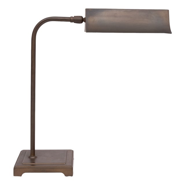 Vintage Bronze Desk Lamp from Herda, Holland, 1970s For Sale