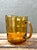 Vintage Amber Glass Pitcher For Sale - Image 11 of 12