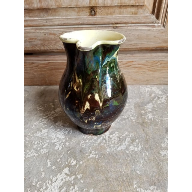 Antique French Jasper Pitcher For Sale - Image 10 of 11