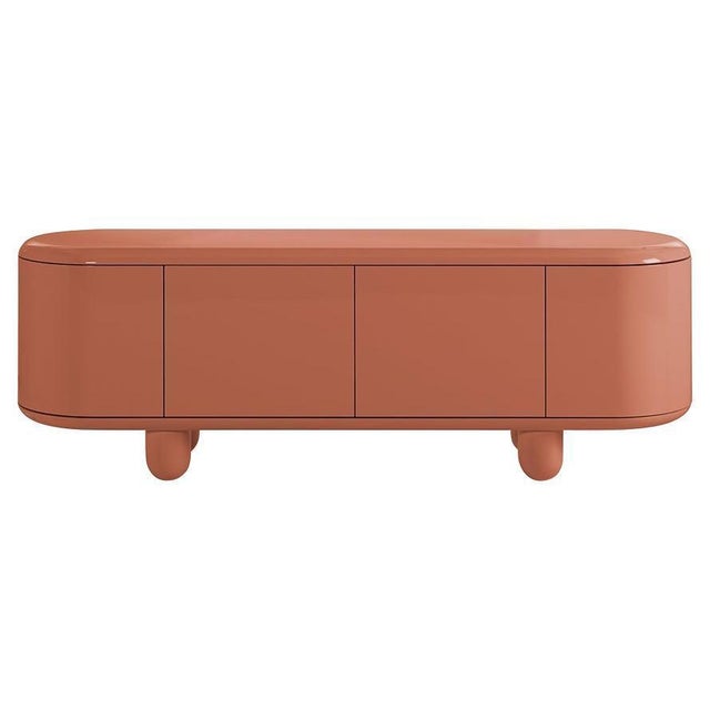 Modern Explorer Cabinet in Salmon High Gloss Lacquer from Jaime Hayons, 2023 For Sale - Image 17 of 17