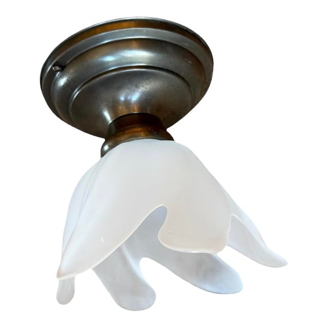 Mid 20th Century Mid-Century Modern Ceiling Light Fixture For Sale