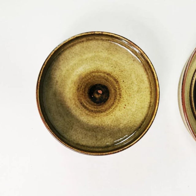 1960s Swedish Ceramic Bowls from Rostrand, 1960s, Set of 2 For Sale - Image 5 of 10